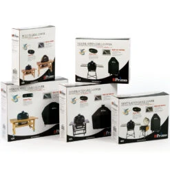 Primo Premium Grill Cover For Table-Mounted Primo Grills - Fits Primo Oval XL 400 And Oval LG 300 On Curved Cypress Kamado Table -BBQ Haven Shop Primo Premium Grill Cover for Table Mounted Primo Grills Fits Primo Oval XL 400 and Oval LG 300 on Curved Cypress Kamado Table Group of Covers