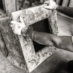 Prism Hardscapes Tavola 4 66-Inch 65,000 BTU Propane Gas Rectangular Fire Pit Table - Natural -BBQ Haven Shop Prism Hardscape Craftsmanship Lifestyle Image3 16