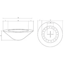 Prism Hardscapes Embarcadero 48-Inch Round 65,000 BTU Natural Gas Fire Pit Bowl - Coastal 9 Prism Hardscapes Embarcadero 48-Inch Round 65,000 BTU Natural Gas Fire Pit Bowl - Coastal -BBQ Haven Shop Prism Hardscapes Fire Pits Embarcadero PH 419 4NG 48 Inch Round 65 000 BTU Natural Gas Fire Pit Bowl Pewter Specs 1