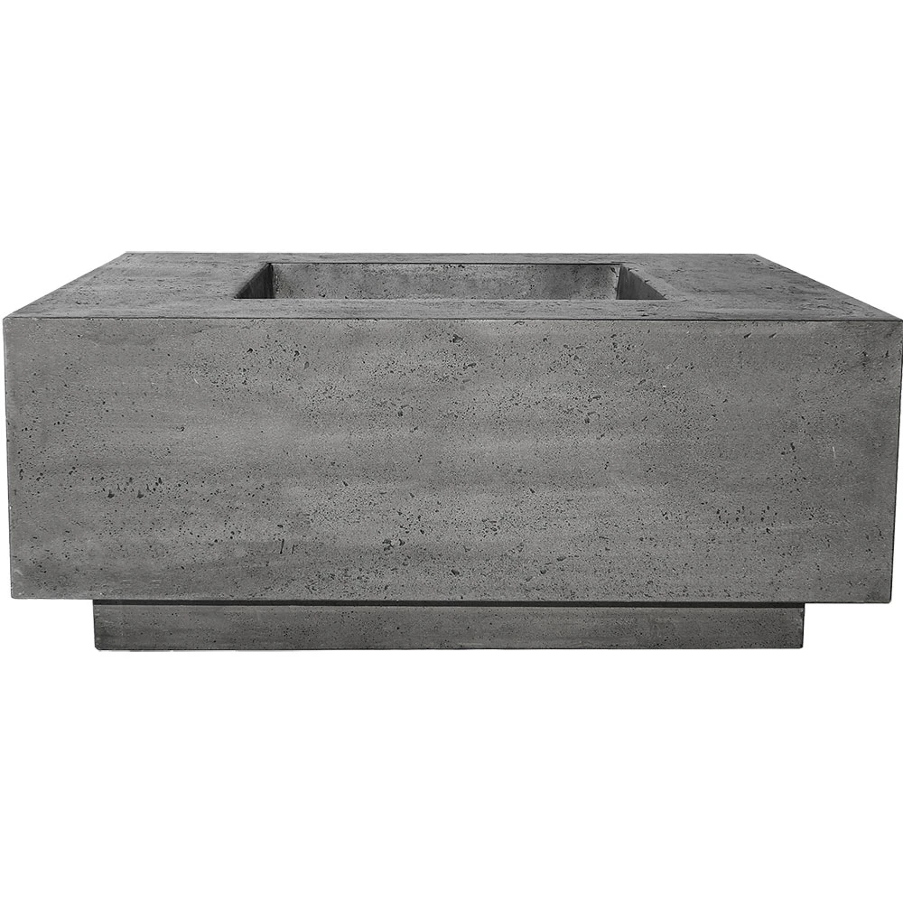 Prism Hardscapes Tavola 42 42-Inch 65,000 BTU Propane Gas Square Fire Pit Table - Pewter 1 Prism Hardscapes Tavola 42 42-Inch 65,000 BTU Propane Gas Square Fire Pit Table - Pewter