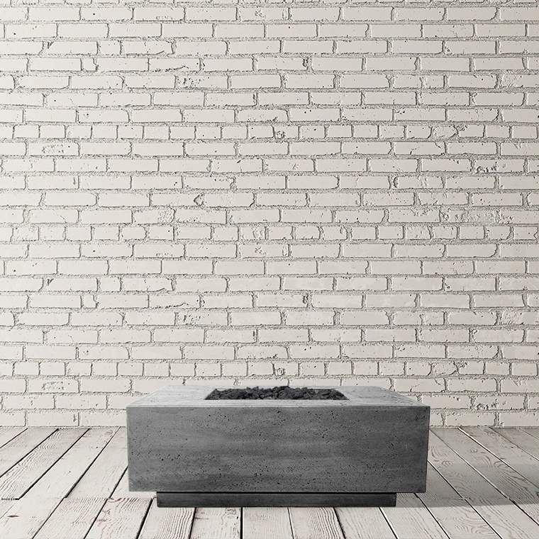 Prism Hardscapes Tavola 3 48-Inch 65,000 BTU Propane Gas Square Fire Pit Table - Ebony 5 Prism Hardscapes Tavola 3 48-Inch 65,000 BTU Propane Gas Square Fire Pit Table - Ebony - Image 5