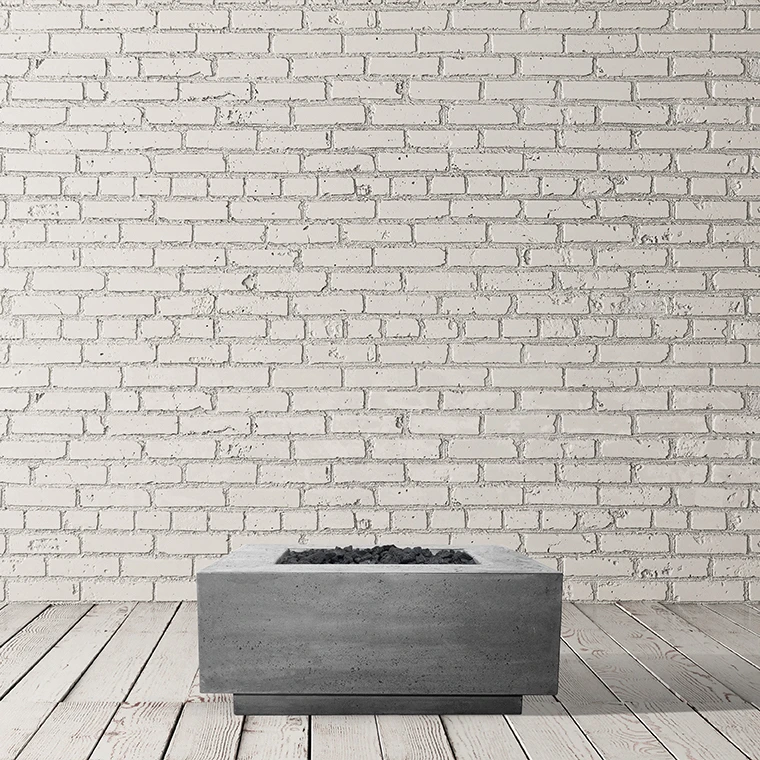 Prism Hardscapes Tavola 42 42-Inch 65,000 BTU Propane Gas Square Fire Pit Table - Pewter 6 Prism Hardscapes Tavola 42 42-Inch 65,000 BTU Propane Gas Square Fire Pit Table - Pewter - Image 6