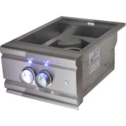 RCS Cutlass Pro Series 60,000 BTU Built-In Natural Gas Power Burner With Stainless Steel Lid 13 RCS Cutlass Pro Series 60,000 BTU Built-In Natural Gas Power Burner With Stainless Steel Lid -BBQ Haven Shop RCS Cutlass Pro Series 60000 BTU Built In Natural Gas Power Burner with Stainless Steel Lid RSB3 Angle without Grates