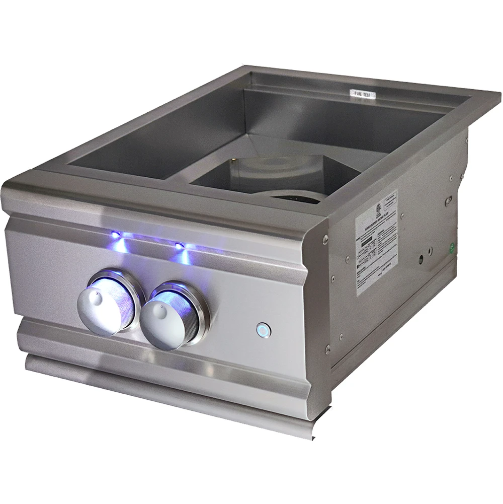 RCS Cutlass Pro Series 60,000 BTU Built-In Natural Gas Power Burner With Stainless Steel Lid 7 RCS Cutlass Pro Series 60,000 BTU Built-In Natural Gas Power Burner With Stainless Steel Lid - Image 7