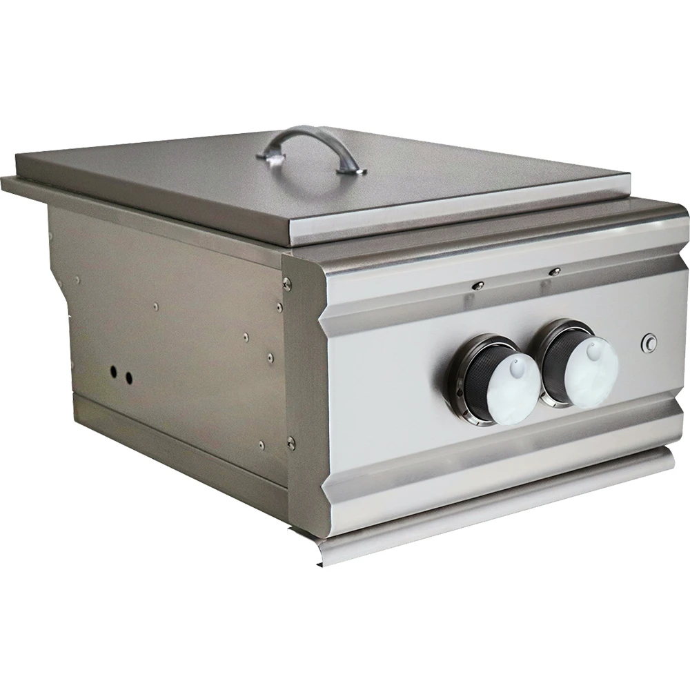 RCS Cutlass Pro Series 60,000 BTU Built-In Natural Gas Power Burner With Stainless Steel Lid 5 RCS Cutlass Pro Series 60,000 BTU Built-In Natural Gas Power Burner With Stainless Steel Lid - Image 5