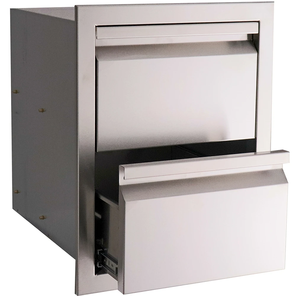 RCS Valiant Series 17-Inch Stainless Steel Soft-Close Double Access Drawer 3 RCS Valiant Series 17-Inch Stainless Steel Soft-Close Double Access Drawer - Image 3