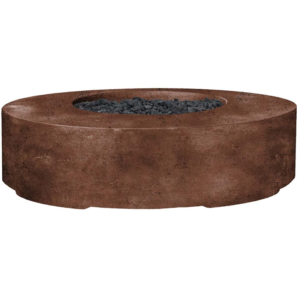 Prism Hardscapes Rotondo 80-Inch Round 125,000 BTU Natural Gas Match Lit Fire Pit Table - Cafe 1 Prism Hardscapes Rotondo 80-Inch Round 125,000 BTU Natural Gas Match Lit Fire Pit Table - Cafe