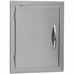 Sole Gourmet 17-Inch Stainless Steel Deluxe Raised Frame Reversible-Hinged Vertical Single Access Door