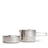 Solo Stove Stainless Steel 2 Pot Set For Camping
