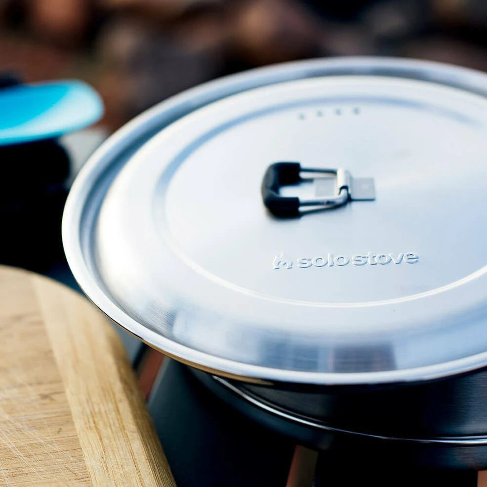 Solo Stove Stainless Steel 2 Pot Set For Camping 3 Solo Stove Stainless Steel 2 Pot Set For Camping - Image 3