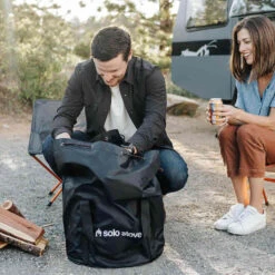 Solo Stove Ranger 15-Inch Round Stainless Steel Wood Burning Fire Pit - 2.0 Version 12 Solo Stove Ranger 15-Inch Round Stainless Steel Wood Burning Fire Pit - 2.0 Version -BBQ Haven Shop SSRANG SD Ranger Firepit StorageBag