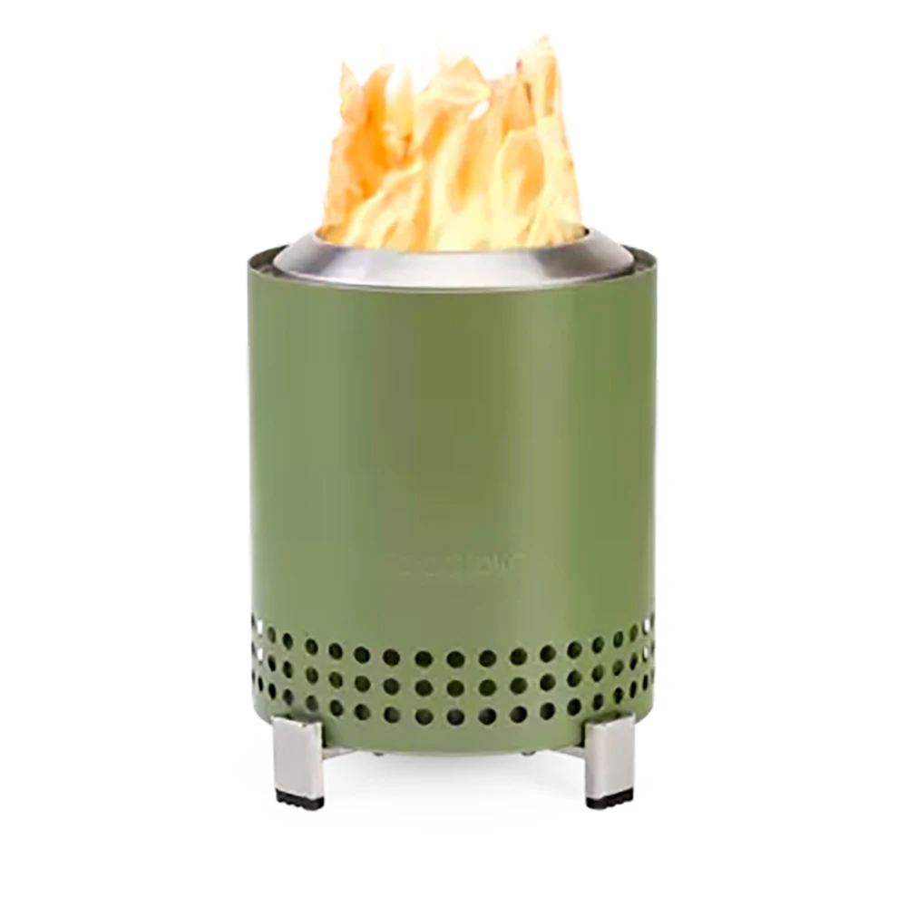 Solo Stove Mesa 5-Inch Round Stainless Steel Wood Burning Tabletop Fire Pit - Deep Olive 1 Solo Stove Mesa 5-Inch Round Stainless Steel Wood Burning Tabletop Fire Pit - Deep Olive