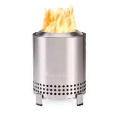Solo Stove Mesa 5-Inch Round Stainless Steel Wood Burning Tabletop Fire Pit - Stainless Steel