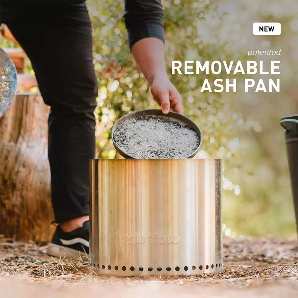 Solo Stove Ranger 15-Inch Round Stainless Steel Wood Burning Fire Pit - 2.0 Version 2 Solo Stove Ranger 15-Inch Round Stainless Steel Wood Burning Fire Pit - 2.0 Version - Image 2