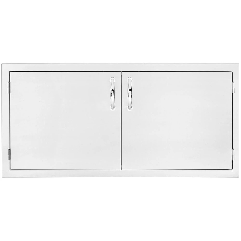 Summerset Grills 42-Inch Stainless Steel Flush Mount Double Access Door 1 Summerset Grills 42-Inch Stainless Steel Flush Mount Double Access Door