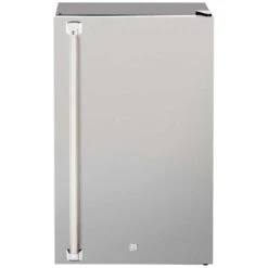 Summerset Grills 21-Inch 4.5 Cu. Ft. Capacity Stainless Steel Refrigerator With Locking Door & Towel Bar Handle - Right Hinge -BBQ Haven Shop Summerset Grills SSRFR 21D 21 Inch 4 5 Cu Ft Capacity Stainless Steel Refrigerator with Locking Door Towel Bar Handle Right Hinge