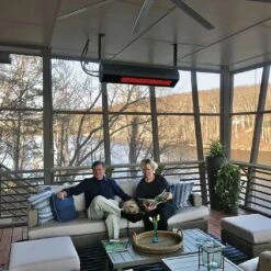 SunStar 48-Inch 35,000 BTU Natural Gas Infrared Patio Heater With Switch And Adjustable Mounting Kit -BBQ Haven Shop SunStar 48 Inch 35 000 BTU Natural Gas Infrared Patio Heater with Switch and Adjustable Mounting Kit N7 SGL1560 LifestyleLake