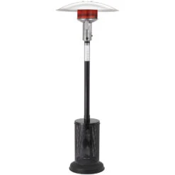 Sunglo 40,000 BTU Propane Gas Portable Patio Heater - Black