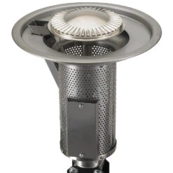 Sunglo 50,000 BTU Natural Gas Permanent Post-Mount 24-Volt Patio Heater With Standing Pilot - Black -BBQ Haven Shop Sunglo 50000 BTU Natural Gas Permanent Post Mount 24 Volt Patio Heater with Standing Pilot Black PSA265V Burner Detail