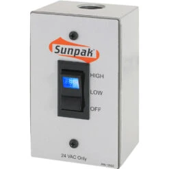 Sunpak TSH 48-Inch 34,000 BTU Natural Gas Two-Stage Infrared Patio Heater With Remote - Powder Coated Black -BBQ Haven Shop Sunpak TSH 48 Inch 34000 BTU Natural Gas Two Stage Infrared Commercial Patio Heater with Remote Powder Coated Black S34 B TSH NAT Duplex Switch New