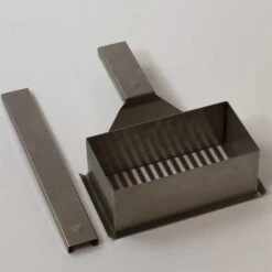 TEC Grills 4 X 8 Large Stainless Steel Meatloaf Pan For Patio FR, Sterling Patio FR, Searmaster FR, G-Sport FR, And Cherokee FR Series Grills -BBQ Haven Shop TEC MTLOAFSM meatloaf pan handle removable