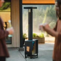 Solo Stove 72,000 BTU Pellet-Fueled Freestanding Tower Patio Heater -BBQ Haven Shop Tower Patio Heater Fall Launch4