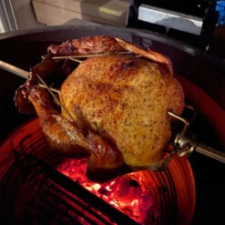 Turbo Trusser For Whole Chicken - Truss Poultry In Ovens, BBQ Smokers, BBQ Grills, Roasters, Rotisserie Kits, And Deep Fryers -BBQ Haven Shop Turbo Trusser for Whole Chicken Truss Poultry in Ovens BBQ Smokers BBQ Grills Roasters Rotisserie Kits and Deep Fryers Rotisserie