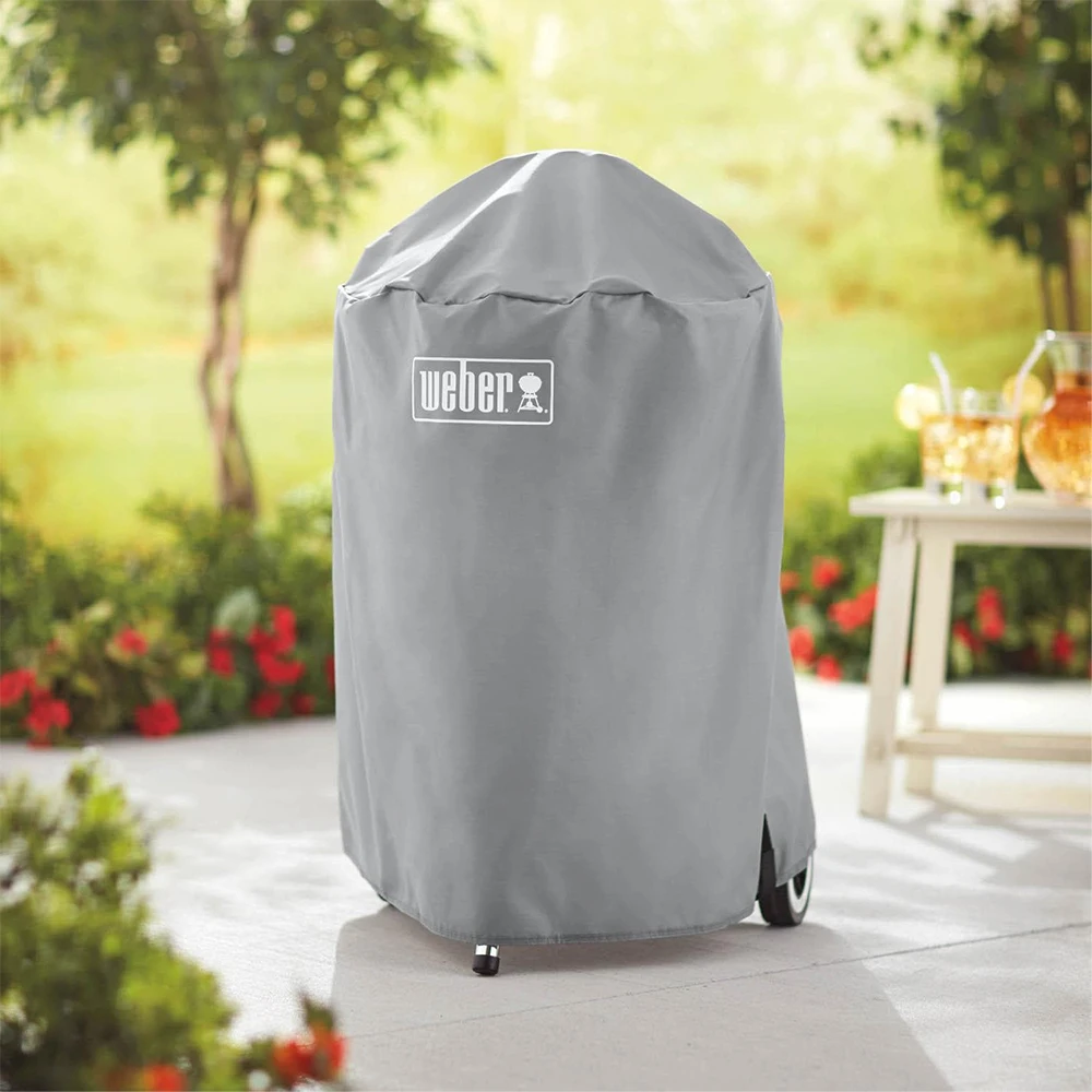 Weber Grills Charcoal Kettle Grill Cover For Weber 18-Inch Grills 2 Weber Grills Charcoal Kettle Grill Cover For Weber 18-Inch Grills - Image 2