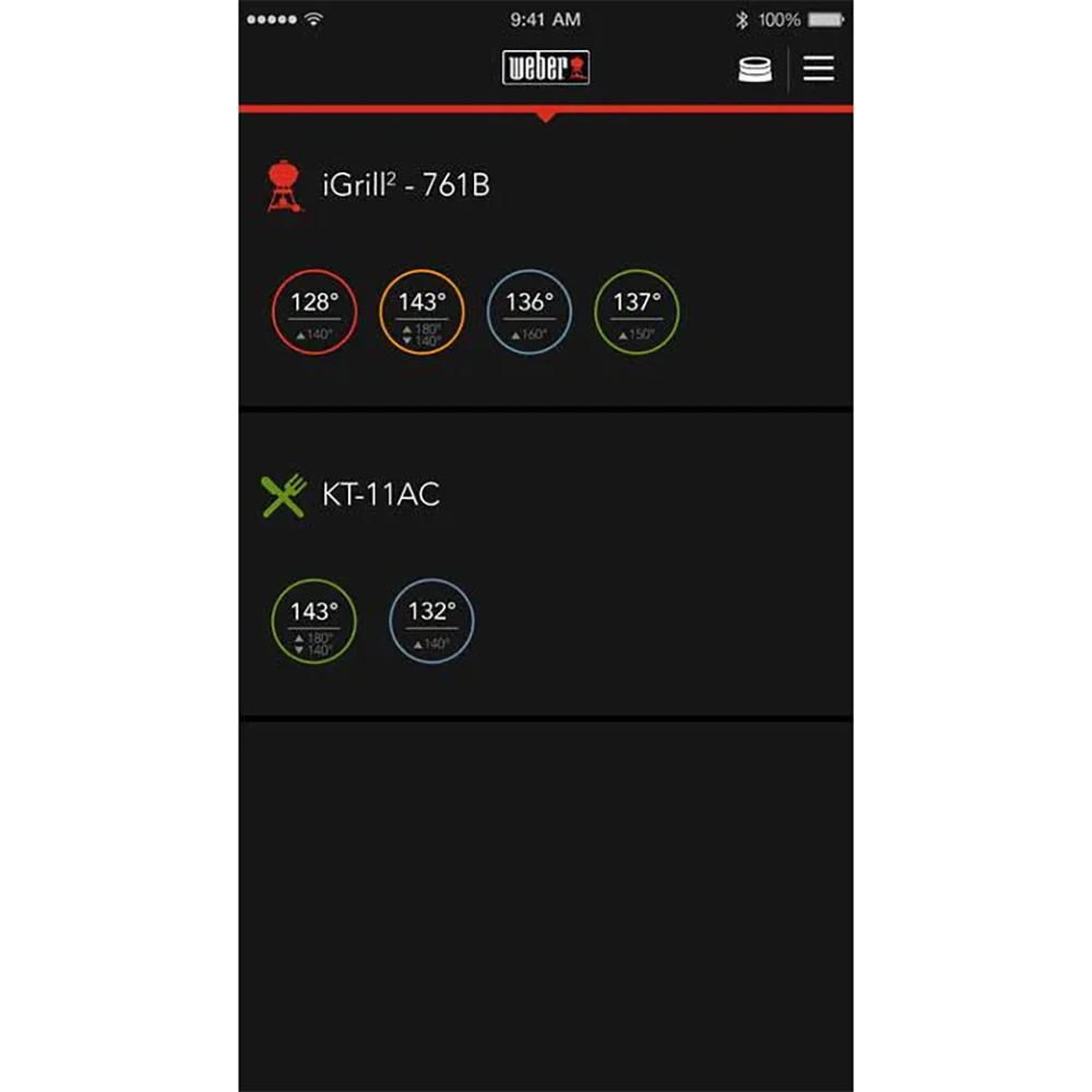 Weber Grills IGrill 2 Wireless Bluetooth Grill Thermometer With 2 Pro-Meat Probes 9 Weber Grills IGrill 2 Wireless Bluetooth Grill Thermometer With 2 Pro-Meat Probes - Image 9