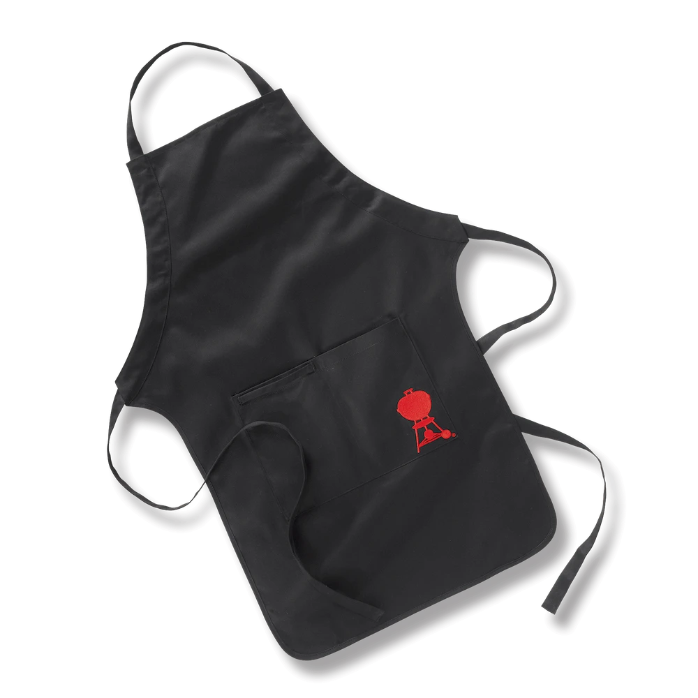 Weber Grills Apron Black With Red Kettle 1 Weber Grills Apron Black With Red Kettle