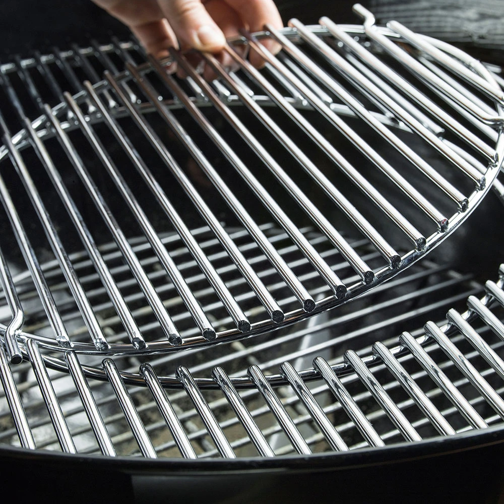 Weber Grills Master Touch 22-Inch Charcoal Grill With Gourmet BBQ System Cooking Grate - Smoke 6 Weber Grills Master Touch 22-Inch Charcoal Grill With Gourmet BBQ System Cooking Grate - Smoke - Image 6