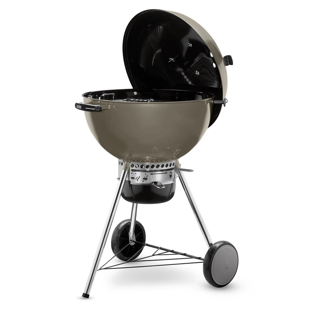 Weber Grills Master Touch 22-Inch Charcoal Grill With Gourmet BBQ System Cooking Grate - Smoke 4 Weber Grills Master Touch 22-Inch Charcoal Grill With Gourmet BBQ System Cooking Grate - Smoke - Image 4