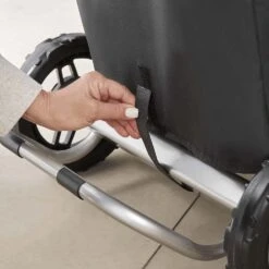 Weber Grills Premium Polyester Grill Cover For Freestanding Weber Traveler Grills -BBQ Haven Shop Weber Grills Premium Polyester Grill Cover for Freestanding Weber Traveler Grills 2