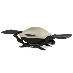 Weber Grills Q 2000 Portable Propane Gas Grill - Titanium -BBQ Haven Shop Weber Grills Q 2000 Portable Propane Gas Grill Titanium 53060001 Left