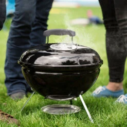 Weber Grills Smokey Joe 14-Inch Portable Charcoal Grill - Black -BBQ Haven Shop Weber Grills Smokey Joe 14 Inch Portable Charcoal Grill Black 10020 Lifestyle