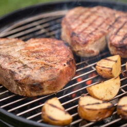 Weber Grills Smokey Joe Premium 14-Inch Portable Charcoal Grill - Slate Blue -BBQ Haven Shop Weber Grills Smokey Joe Premium 14 Inch Portable Charcoal Grill Black 40020 Food Cooking Lifestyle