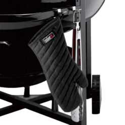 Weber Grills Ranch Kettle 37-Inch Charcoal BBQ Grill - Black -BBQ Haven Shop Weber Ranch Kettle Charcoal Grill hooks