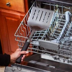 Weber Grills Precision Wide Grill Spatula -BBQ Haven Shop Weber precision wide grill spatula dishwasher safe