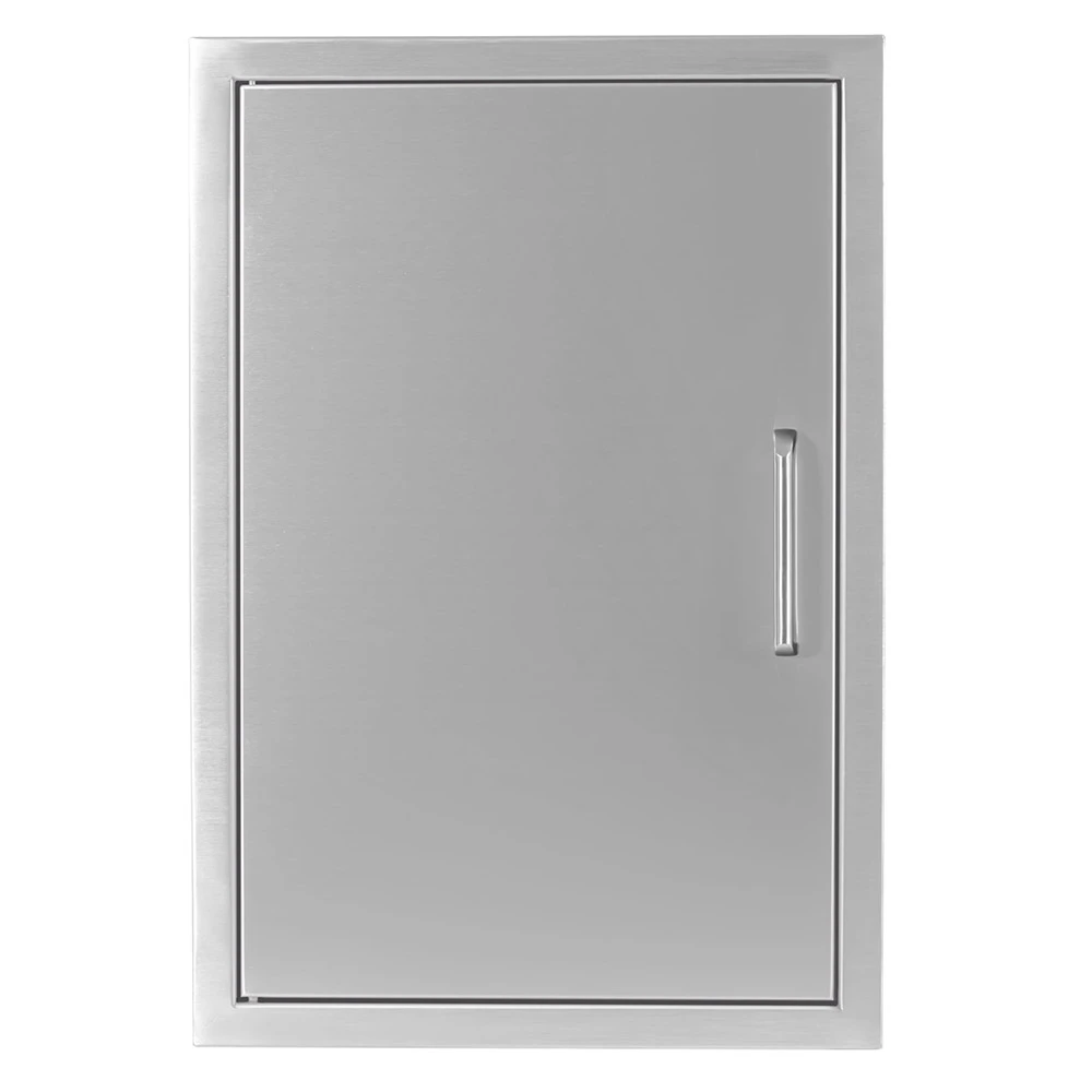 Wildfire 20-Inch 304 Stainless Steel Reversible-Hinged Vertical Single Access Door 1 Wildfire 20-Inch 304 Stainless Steel Reversible-Hinged Vertical Single Access Door