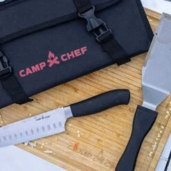 Camp Chef All-Purpose 5-Piece Stainless Steel Chef Tool Set With Case -BBQ Haven Shop Winter Ski Tailgate 20221220 16
