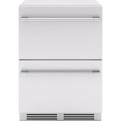 Zephyr Presrv 24-Inch 5.1 Cu. Ft. Outdoor Rated Dual Drawer Compact Stainless Steel Refrigerator