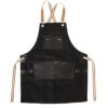 The Apres Supply Co. The Premium Grill Master BBQ Apron - Waxed Recycled Cotton With Leather Trim