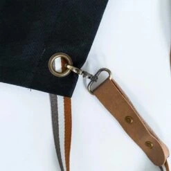 The Apres Supply Co. The Premium Grill Master BBQ Apron - Waxed Recycled Cotton With Leather Trim -BBQ Haven Shop apres supply co premium grillmaster strap