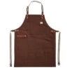 The Apres Supply Co. The Pizza Master BBQ Apron - Waxed Recycled Cotton With Leather Trim