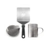 Blackstone Griddle 3-Piece Press & Sear Burger Kit With Burger Press, Spatula, & Spice Dredge