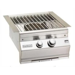 Fire Magic Classic 60,000 BTU Built-In Natural Gas Power Burner With Stainless Steel Grid