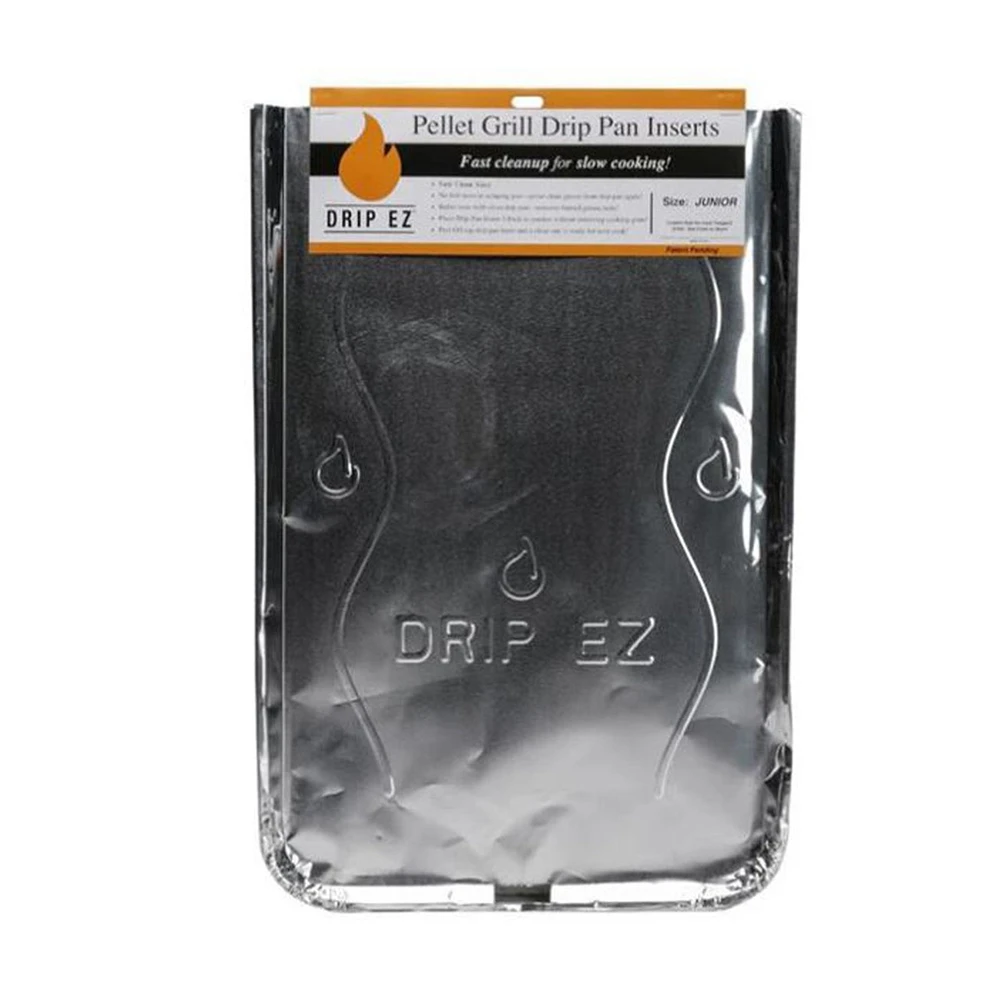 Drip EZ 15-Inch X 28-Inch Drip Pan Grease Tray Liners - Set Of 3 - Fits Traeger Ironwood 885 Pellet Grills 1 Drip EZ 15-Inch X 28-Inch Drip Pan Grease Tray Liners - Set Of 3 - Fits Traeger Ironwood 885 Pellet Grills