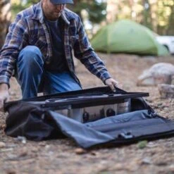 Camp Chef Carry Bag For Two-Burner Cooking Systems - Fits EX60, EX170, EX280, YK60, DB60, SPG25S, PZ60 And BB60X -BBQ Haven Shop ex60fp cb60unv lifestyle