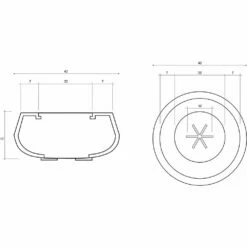 Prism Hardscapes Oasis 42-Inch Round 65,000 BTU Natural Gas Fire Pit Bowl - Ebony -BBQ Haven Shop oasis spec sheet