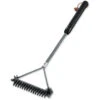 Weber Grills Original Stainless Steel 3-Sided Grill Brush With 21-Inch Handle